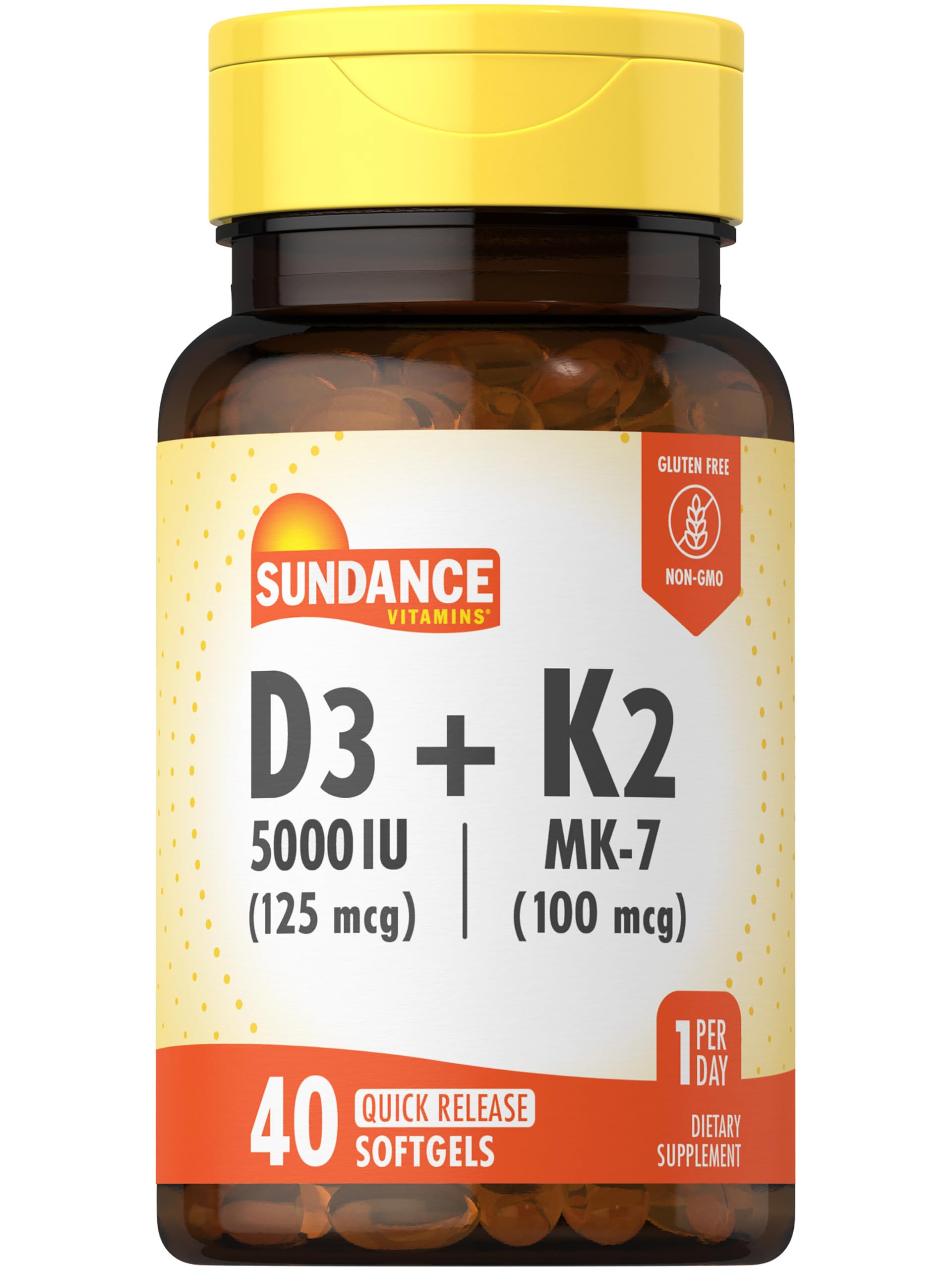 Deal Supplement Vitamin D3 K2 5000