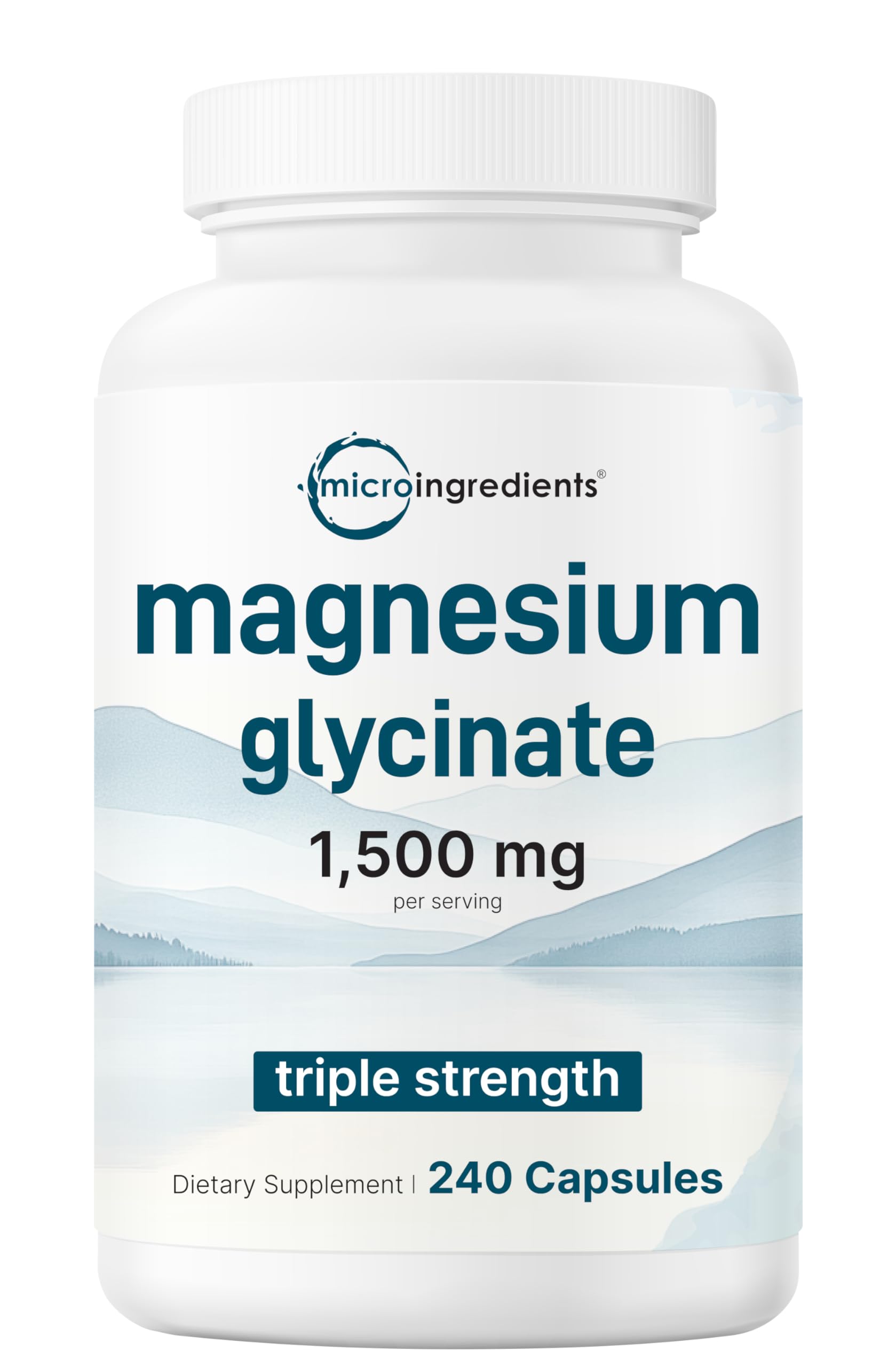  Triple Strength Magnesium Glycinate 1,500mg per Serving, Non-GMO Healthy Muscle, Bones & Mood Support Supplement
| Easi